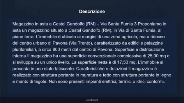 Immobile in asta di 25 m² in vendita a Castel Gandolfo - Foto 9