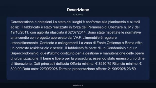 Immobile in asta di 7 m² in vendita a Roma - Foto 4