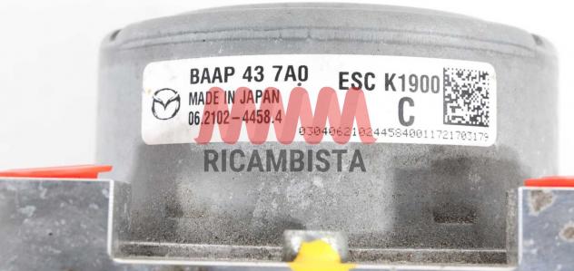 BAY2437A0 Mazda 3.0 centralina ABS gruppo pompa ATE