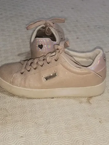 lotto 3 paia scarpe n 37 bambina. 1 in pelle di cavallo marca simonetta 1 casual - Foto 4