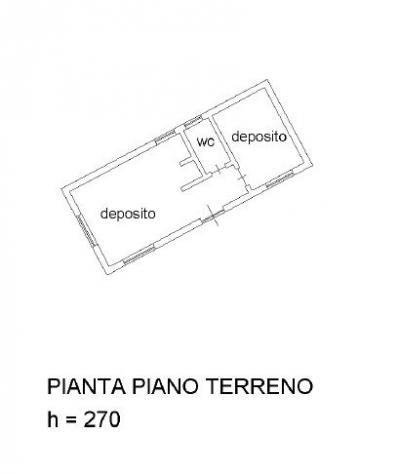 angolo verde
In mezzo al verde, magazzino realizzato con ingresso, zona cucina e camera e bagno (Non è censito come abitazione e non è possibili farlo - Foto 20