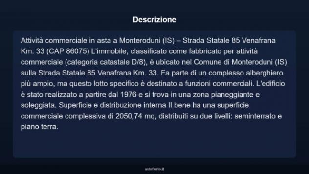 Immobile in asta di 2050 m² in vendita a Monteroduni - Foto 3