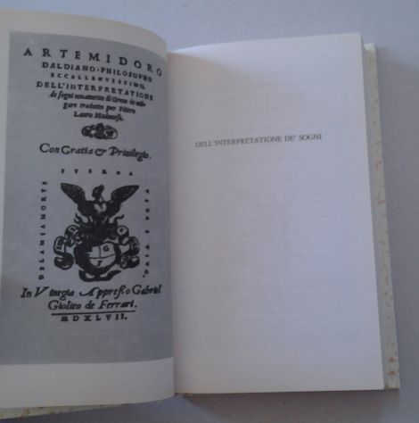 ARTEMIDORO - Dell'interpretazione de' sogni - Foto 4