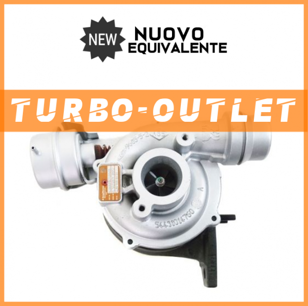54399700127 TURBINA NUOVA EQUIVALENTE DACIA NISSAN RENAULT