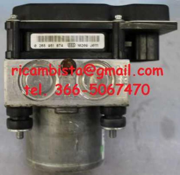 Citroen Nemo 2012 centralina gruppo pompa ABS 0265252078