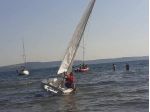 Barca a vela deriva