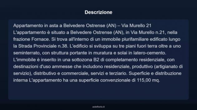 Immobile in asta di 115 m² in vendita a Belvedere Ostrense - Foto 6