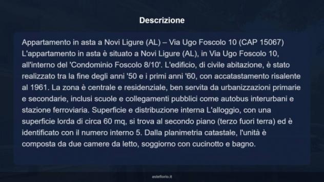 Immobile in asta di 60 m² in vendita a Novi Ligure - Foto 11