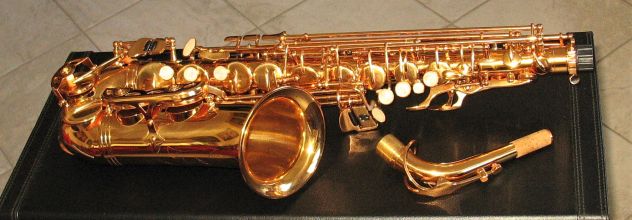 Sax Alto SELMER SA80 Style finitura in Oro Galvanico Nuovo