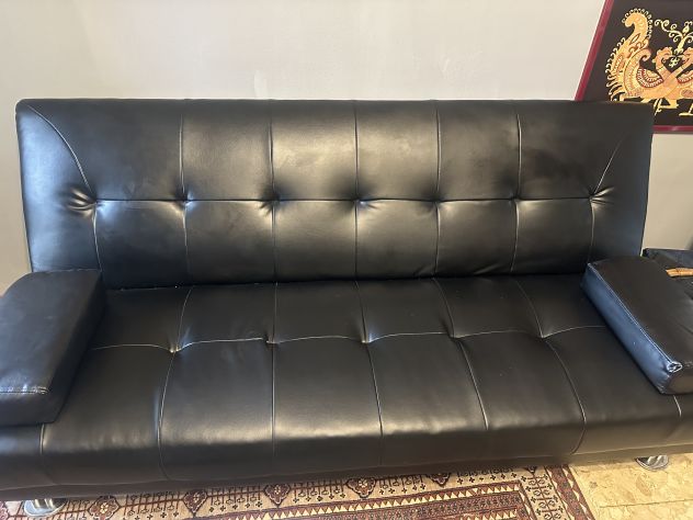 DIVANO LETTO ECOPELLE - Foto 2