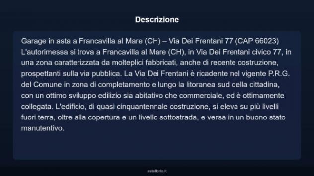 Immobile in asta di 28 m² in vendita a Francavilla al Mare - Foto 3