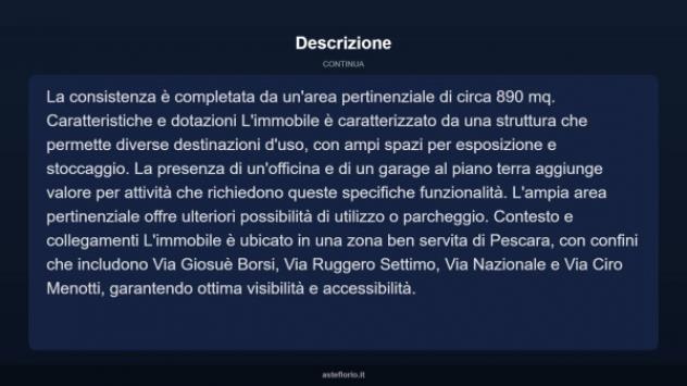 Immobile in asta di 890 m² in vendita a Pescara - Foto 5