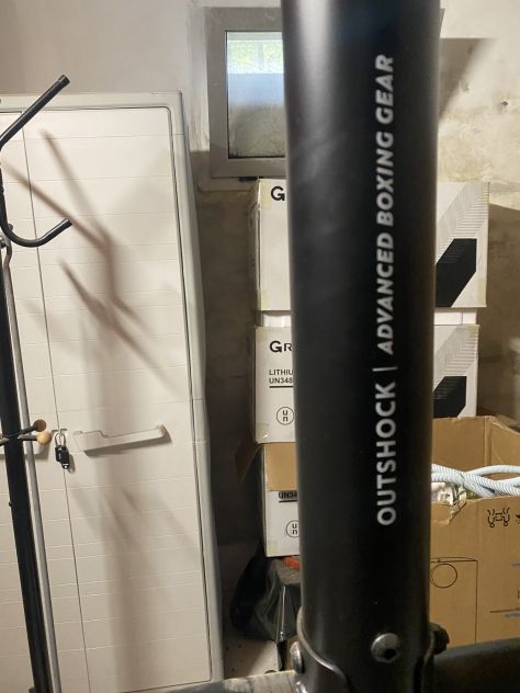 Struttura e sacco boxe con pesi - Foto 2
