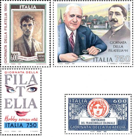 ITALIA francobolli serie: GIORNATA FILATELIA - Foto 2