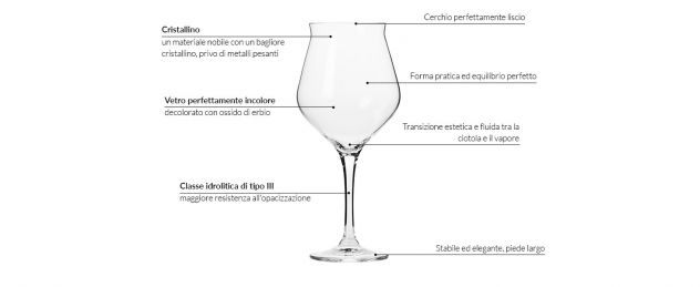 set 6 bicchieri Krosno tulipano da birra (degustazione) - Foto 3