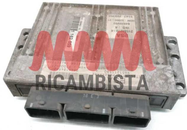 9646184980 9651211580 Citoren Saxo centralina motore Sagem