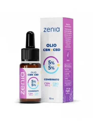 Zenia Olio CBN 5% + CBD 5%