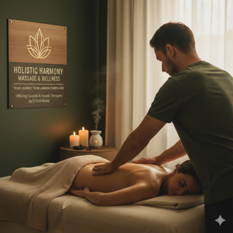 Massaggio Olistico Svedese Relax e Riequilibrio Tel:0001234567