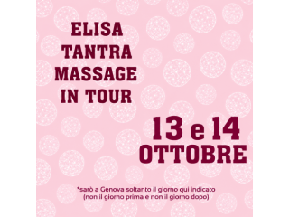 Massaggi - benessere Genova - ELISA TANTRA MASSAGE OGNI MARTEDÌ E MERCOLEDÌ A GENOVA Tel:3484180351