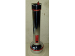 TORCIA ELETTRICA A BATTERIA SUPERPILA VINTAGE IN METALLO CROMATO ANNI 60