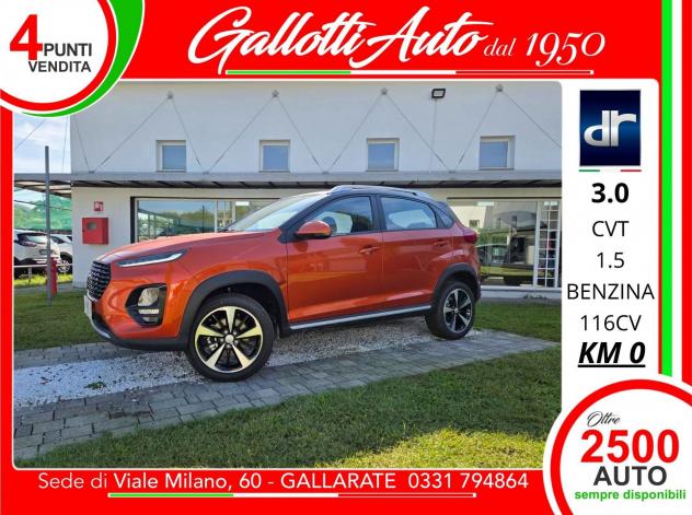 DR AUTOMOBILES dr 3.0 dr 3.0 1.5 CVT-SENZA VINCOLI DI FINANZIAMENTO