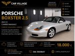 Porsche Boxster 2.5i 24V cat