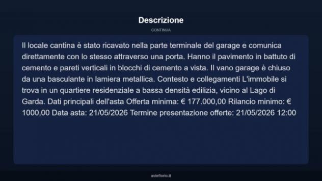 Immobile in asta di 54 m² in vendita a Lazise - Foto 4