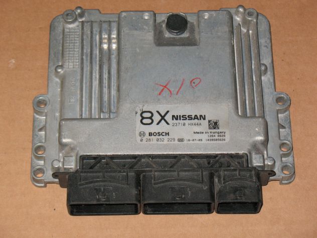 0281032229 ECU CENTRALINA NISSAN QASHQAI X-TRAIL 1.6 23710HX44A 1039S85626