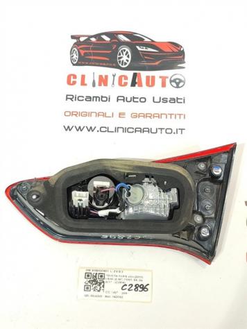 STOP POSTERIORE SINISTRO INTEGRATO NEL PORTELLO TOYOTA Yaris Serie 815910D601 1NZFXE (1720) - Foto 2