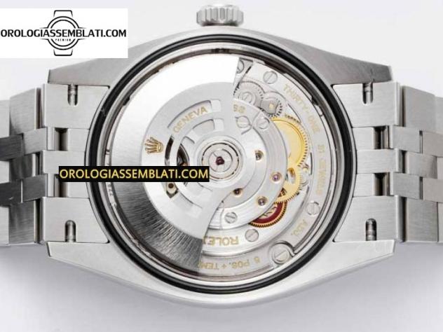 Replica Rolex Assemblata DATEJUST 36 126234 1:1 BEST EDITION ACCIAIO 904L QUADRANTE BLU CON DIAMANTI STRUTTURATI SUL BRACCIALE JUBILEE - Foto 3