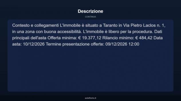 Immobile in asta di 65 m² in vendita a Taranto - Foto 5