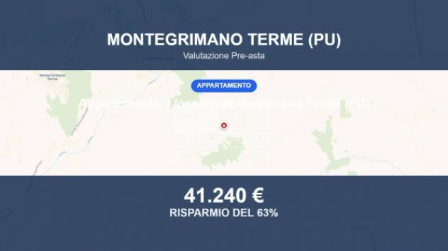 Immobile in asta di 185 m² con più di 5 locali e box auto in vendita a Monte Grimano Terme