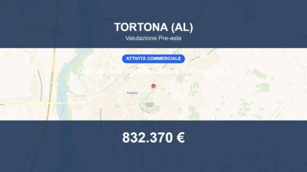 Immobile in asta di 940 m² in vendita a Tortona