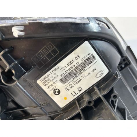 BMW 5 G30 G31 Faro Adattivo a Led sinistro-17511 - Foto 10