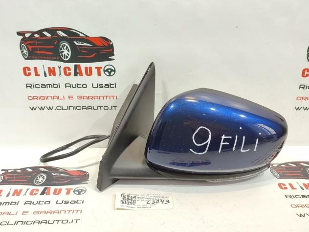SPECCHIETTO RETROVISORE SINISTRO RENAULT Kadjar Serie 963024059R 13003180 R9M414 (15) - Foto 3