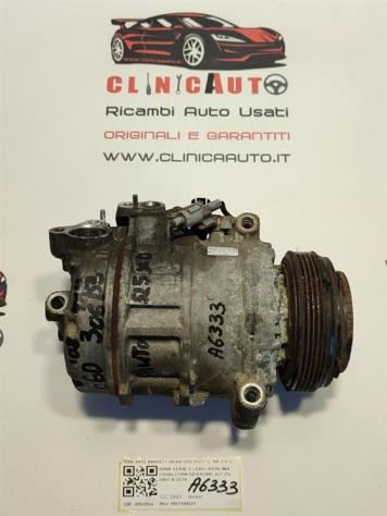 COMPRESSORE A/C BMW Serie 5 E60 6452 6946871 GE447260-1571 M57306D3 diesel 2993 (0310)