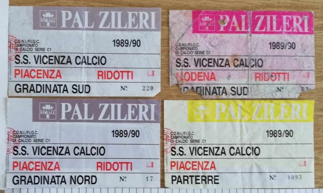Biglietto stadio: Como - Riserva B campionato 1990-91 Serie C1 - Foto 6