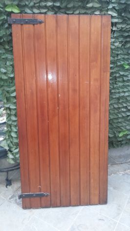 Finestra in legno con persiana e telaio 156x79,5 - Foto 2