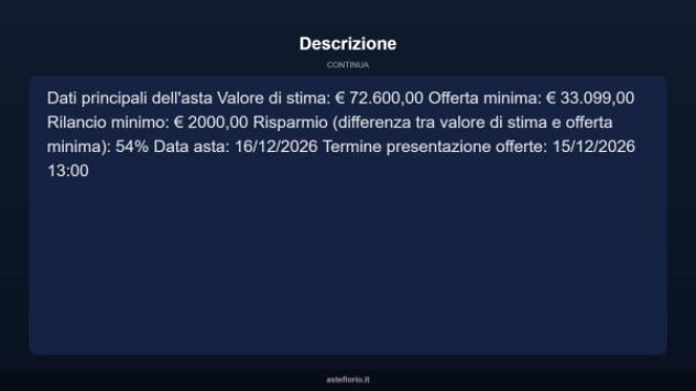 Immobile in asta di 91 m², box auto in vendita a Faleria - Foto 14