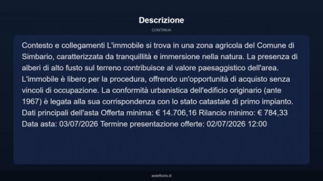 Immobile in asta di 101 m² in vendita a Simbario - Foto 11