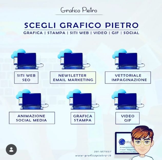 Grafico | Web Designer | Social Media | Video - Foto 2