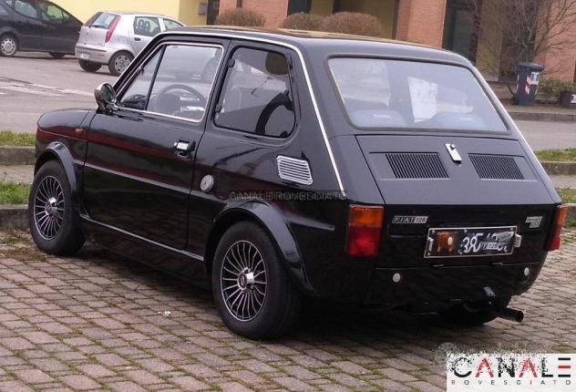 Cerchi grifo 4,5x 12 4x98 neri bianchi fiat 126 - Foto 7