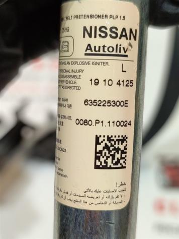 CINTURA DI SICUREZZA ANTERIORE SINISTRA NISSAN Micra Serie (K14) 642571300A 868855FA0A H4B408 (17) - Foto 3