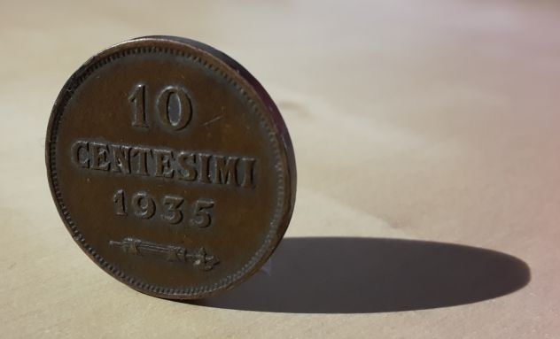 Repubblica di San Marino, 10 CENTESIMI 1935. - Foto 5