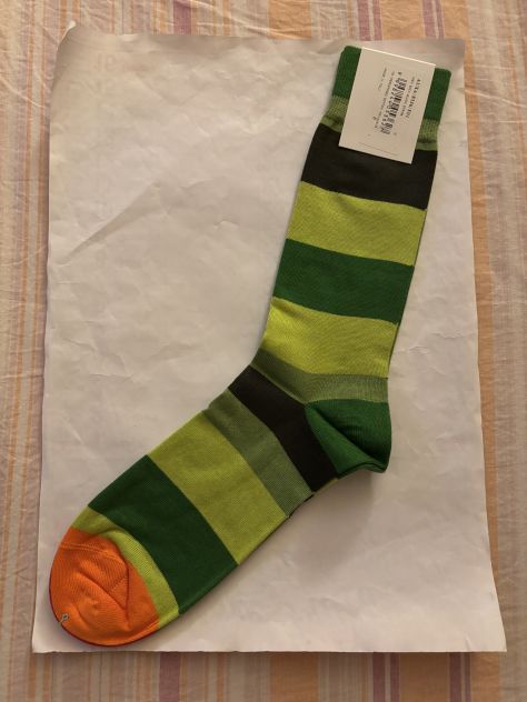 CALZE NUOVE DA UOMO LEGGERE IN COTONE FIRMATE ORIGINALI”PAUL SMITH”MADE IN ITALY - Foto 6