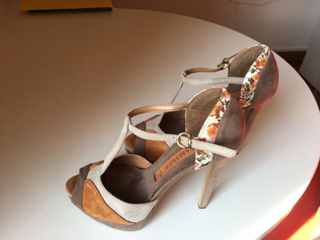 Scarpe donna in camoscio n 37 tacco 120 - Foto 4