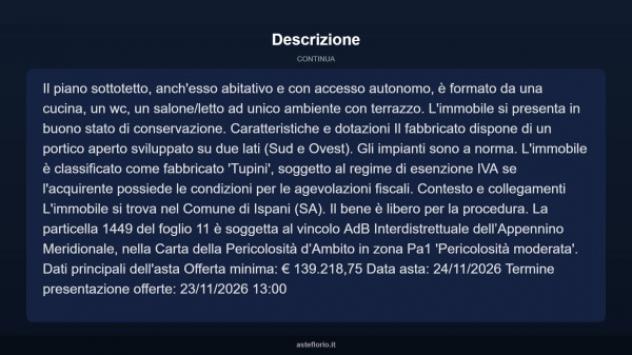 Immobile in asta di 300 m² con più di 5 locali in vendita a Ispani - Foto 7