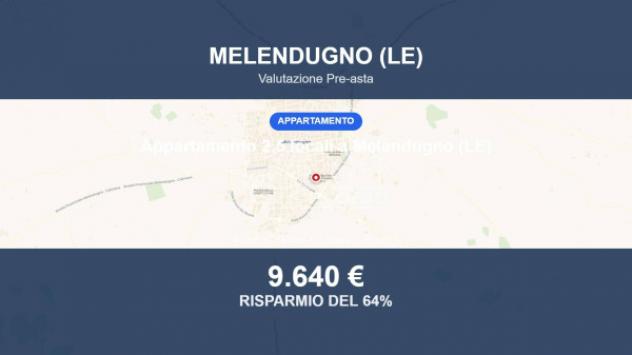 Immobile in asta di 43 m² in vendita a Melendugno