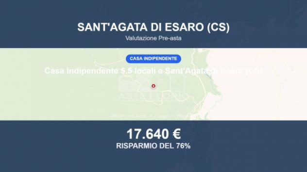 Immobile in asta di 140 m² in vendita a Sant'Agata di Esaro