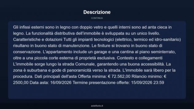Immobile in asta di 159 m² con più di 5 locali e box auto in vendita a Teramo - Foto 16